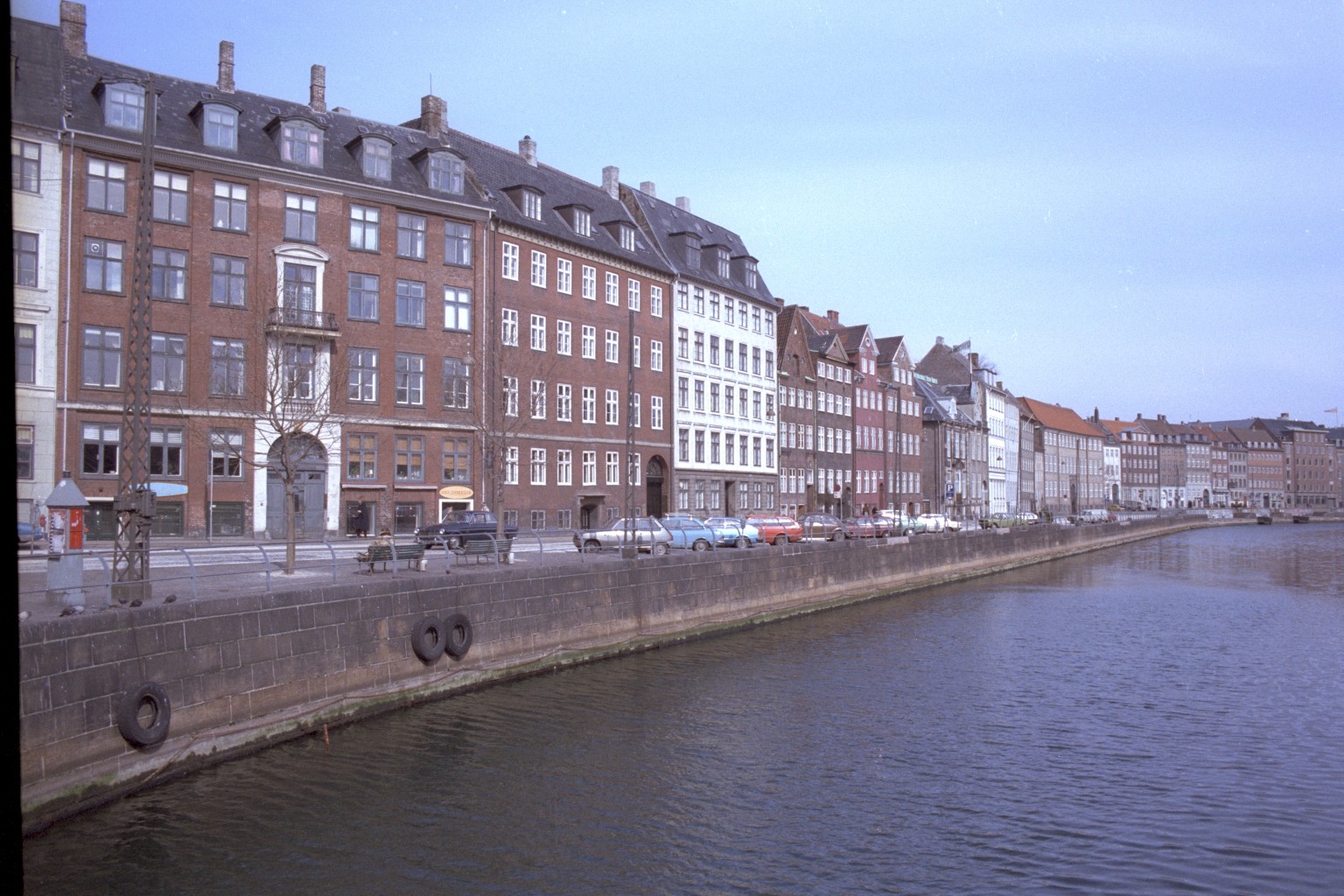 Gömul hús við Nybrogade, København