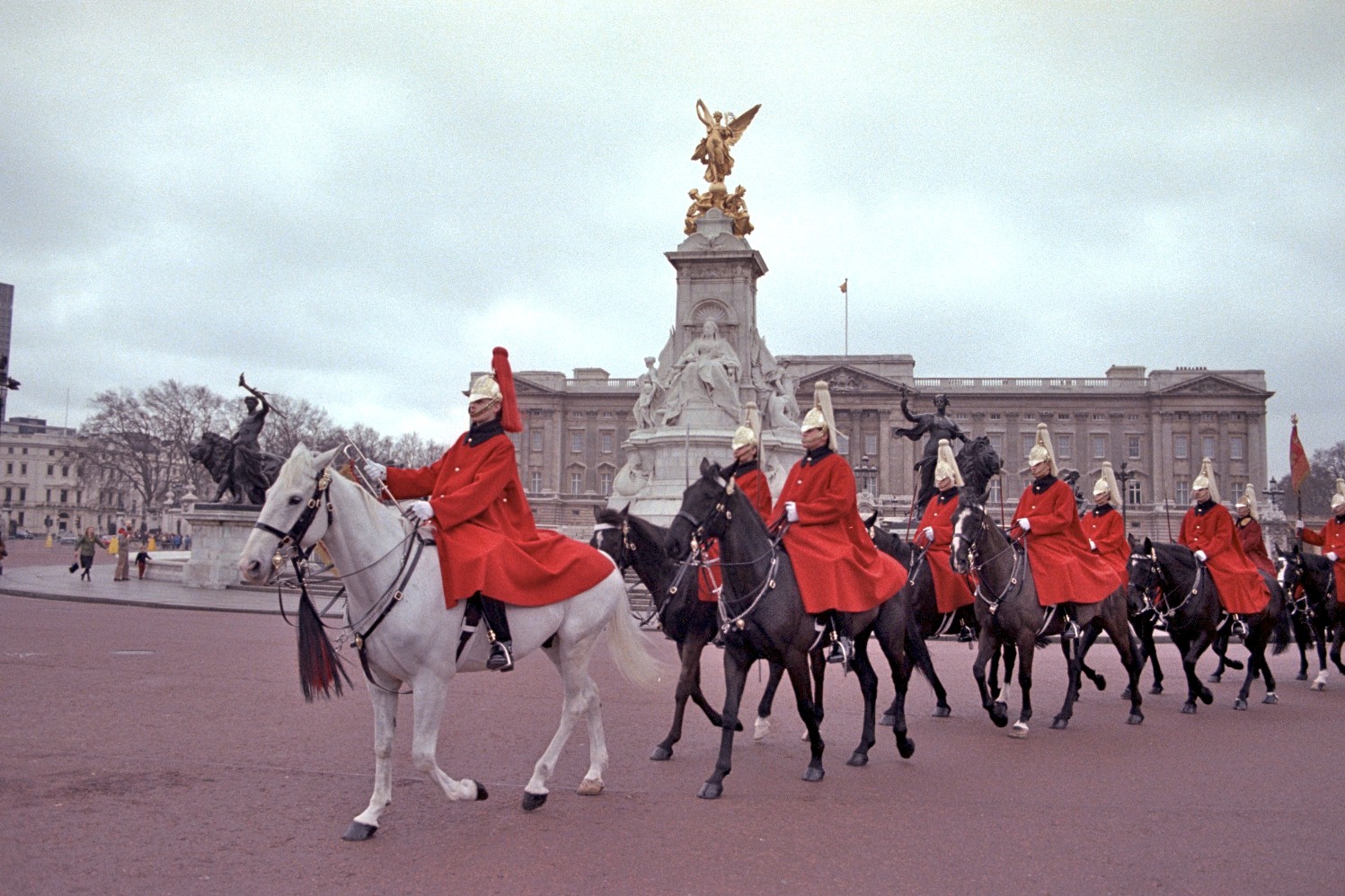 Horse Guards, Victoria Memorial, Buckingham Palace, London