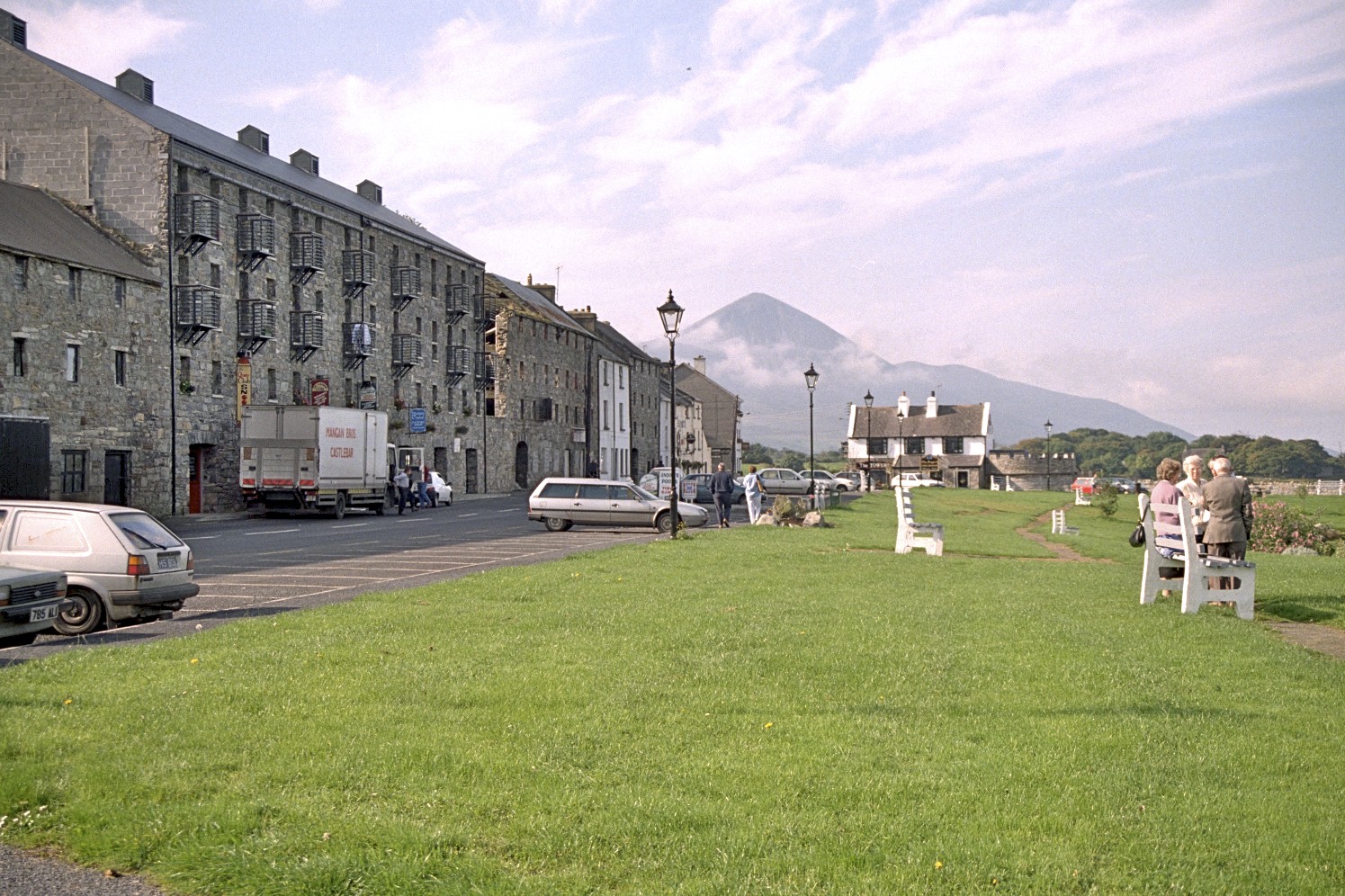 Westport Pier, Croagh Patrick í baksýn, Írland