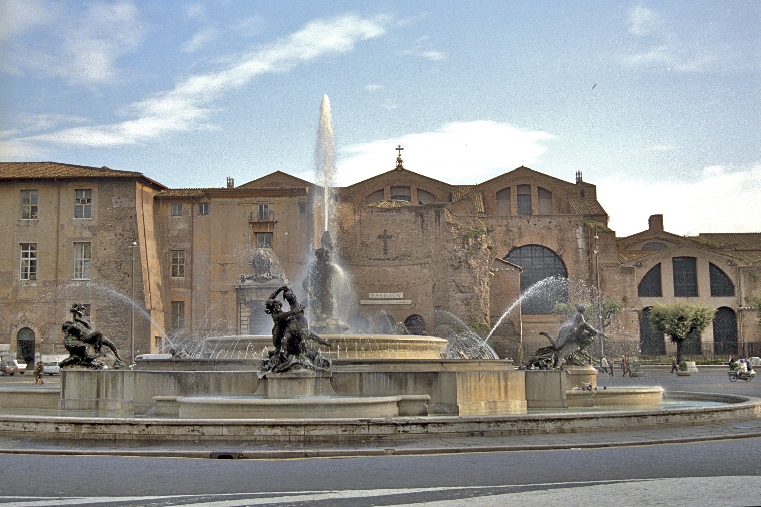 Fontana delle Naiadi & Terme di Diocleziano, Roma