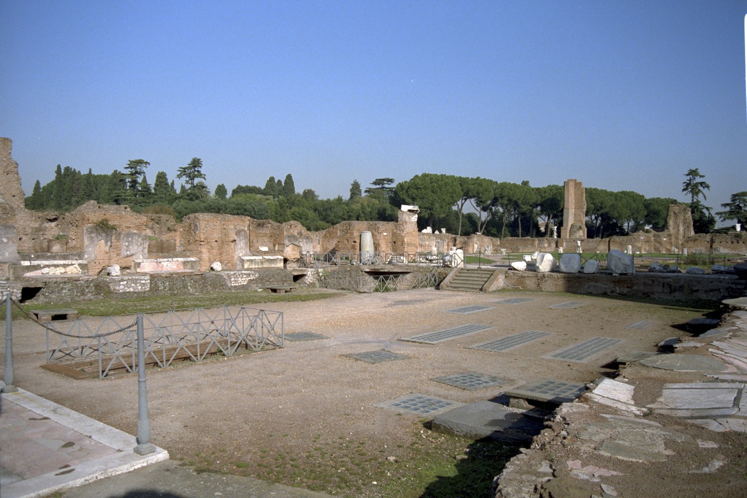 Triclinium, Domus Flavia, Palatinum, Roma